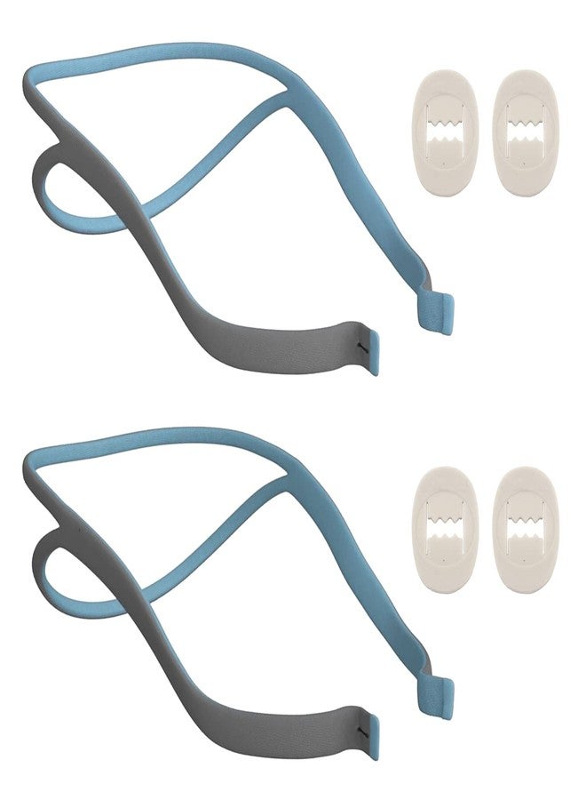 stonespace Resmed Airfit P10 Headgear Strap, Replacement CPAP Headgear Compatible with Resmed Airfit P10, 2-Pack (Without Mask) - Image 1
